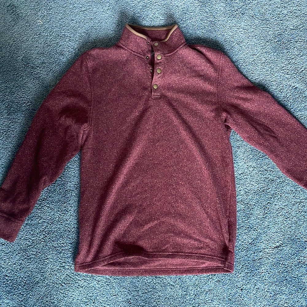 ARROW USA QUARTER BUTTON SWEATER